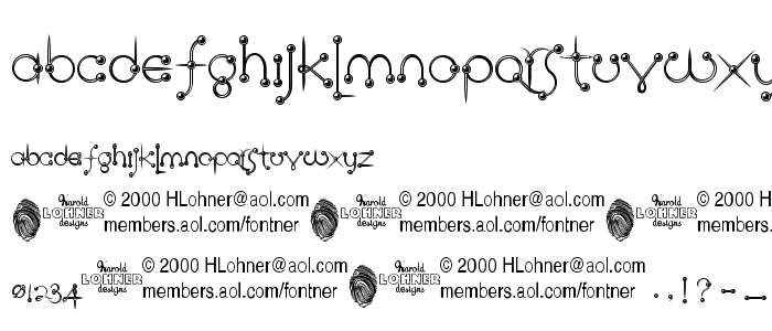 ringpin trial version font